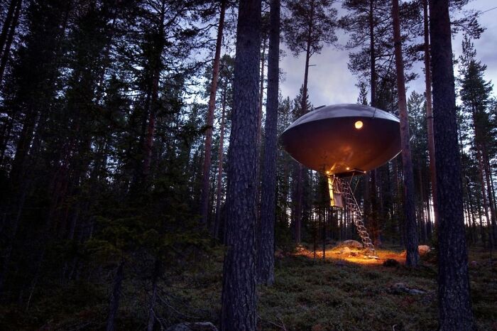 The UFO, Harads, Northern Sweden