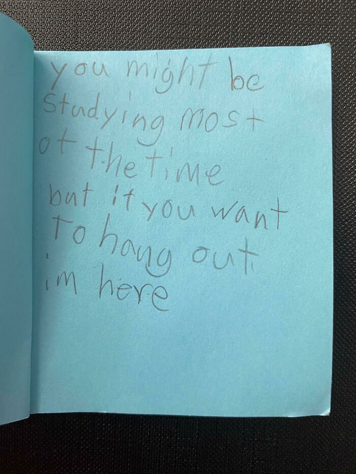 I’m Finishing Up My Bachelor’s And My Little 9-Year-Old Brother Wrote Me This Note