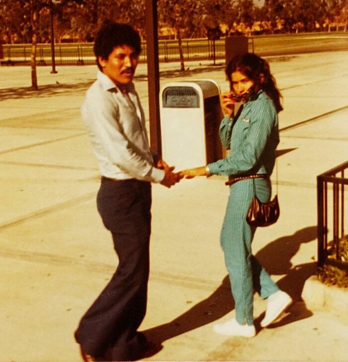 My Parents Reunited In The US, 1982. They Were Refugees Fleeing Civil War In El Salvador. My Mom Came First Then Two Years Later My Dad Came In Search Of The Love Of His Life