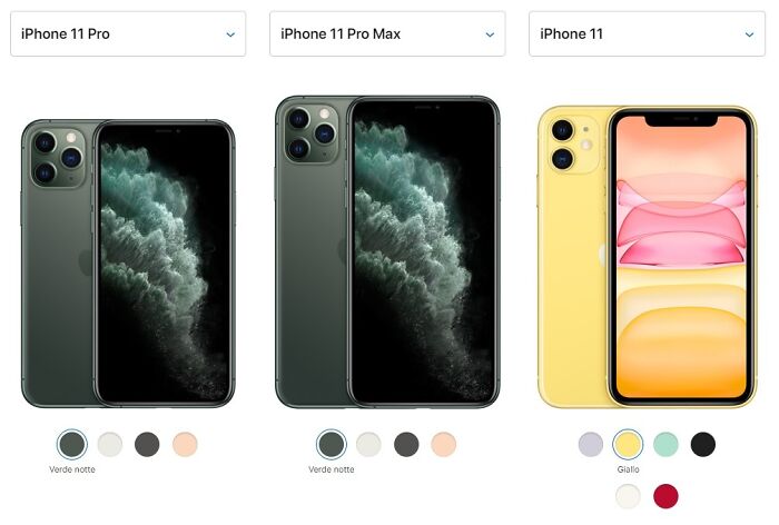 Apple Using Different Wallpapers And Trying To Make Us Believe The Pro And The Pro Max Has No "Notch" Compared To The Base Model