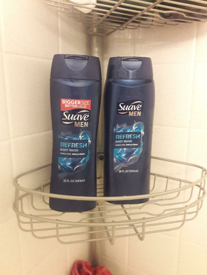 I Would Like To Thank Suave For Increasing The Size Of Their Bottle By -17%