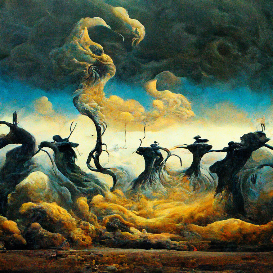 “Easy Action”: What If Dali Made The Art For The Second Alice Cooper Album In 1970