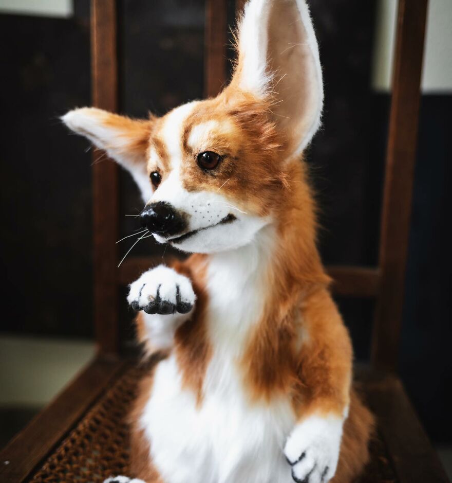 I’m Creating Pets And Animals By Hand, Only Using Needle, Thread And Faux Fur