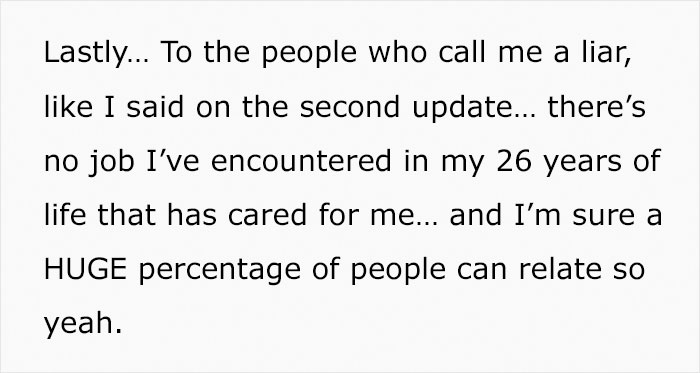 Longtime Worker Gets Fired For Being Late For The First Time Ever, So His Colleagues Let The Boss Know They're Not Disposable Longtime Worker Gets Fired For Being Late For The First Time Ever, So His Colleagues Let The Boss Know They're Not Disposable