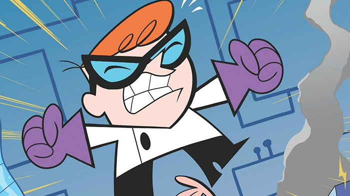 Dexter’s Laboratory character Dexter is angry