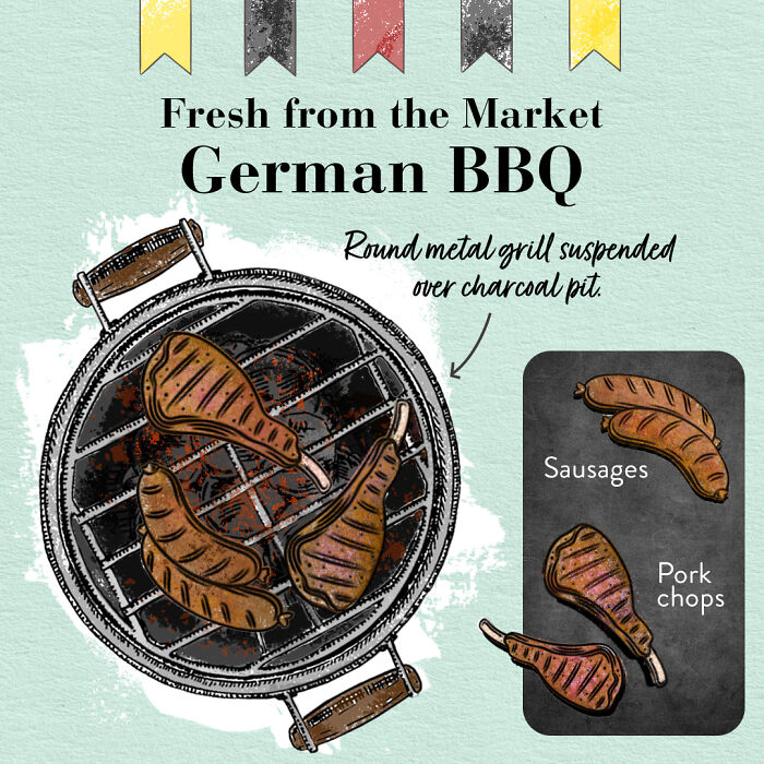 Artist Illustrates 8 Barbeques From Around The Globe To Highlight How Different They Are Artist Illustrates 8 Barbeques From Around The Globe To Highlight How Different They Are