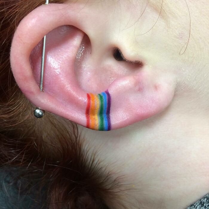 Rainbow Tattoo