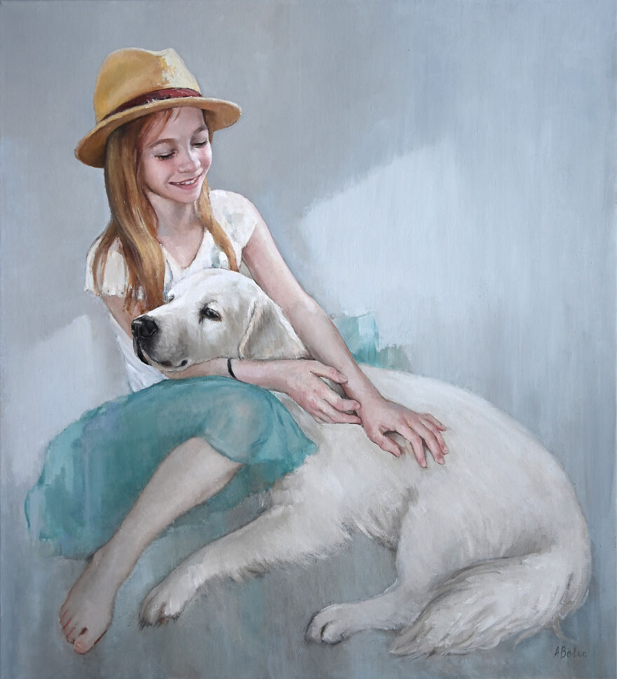 My Traveling Dog Has Already Visited 50 Paintings