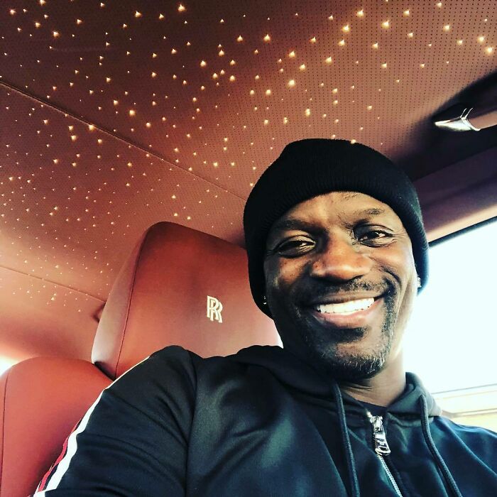 "Misery Is A Choice. I Chose Happiness", Akon Said On His Instagram Post As He Sat In His Rolls-Royce