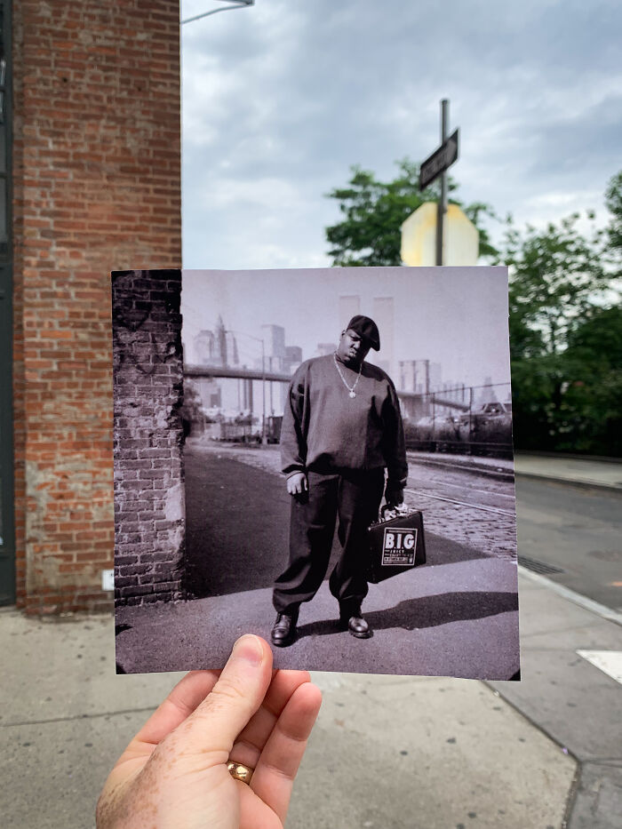 Notorious B.i.g, Summer 1994, Brooklyn NY. Original Photo By David Mcintyre