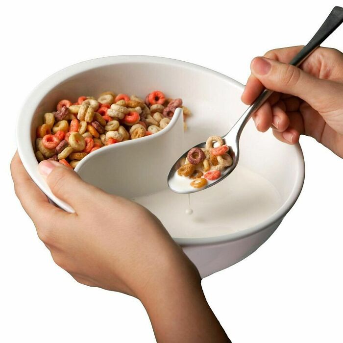 Do You Prefer Your Cereal Soggy Or Crispy? With This Bowl You Don’t Have To Compromise!
