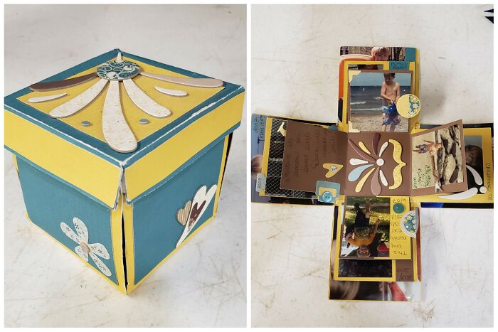 Paper Crafts. This Is An Explosion Box