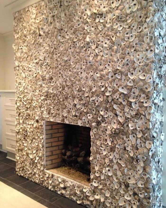 Why Use Stone When You Can Use Oyster Shells For That Fresh Smell