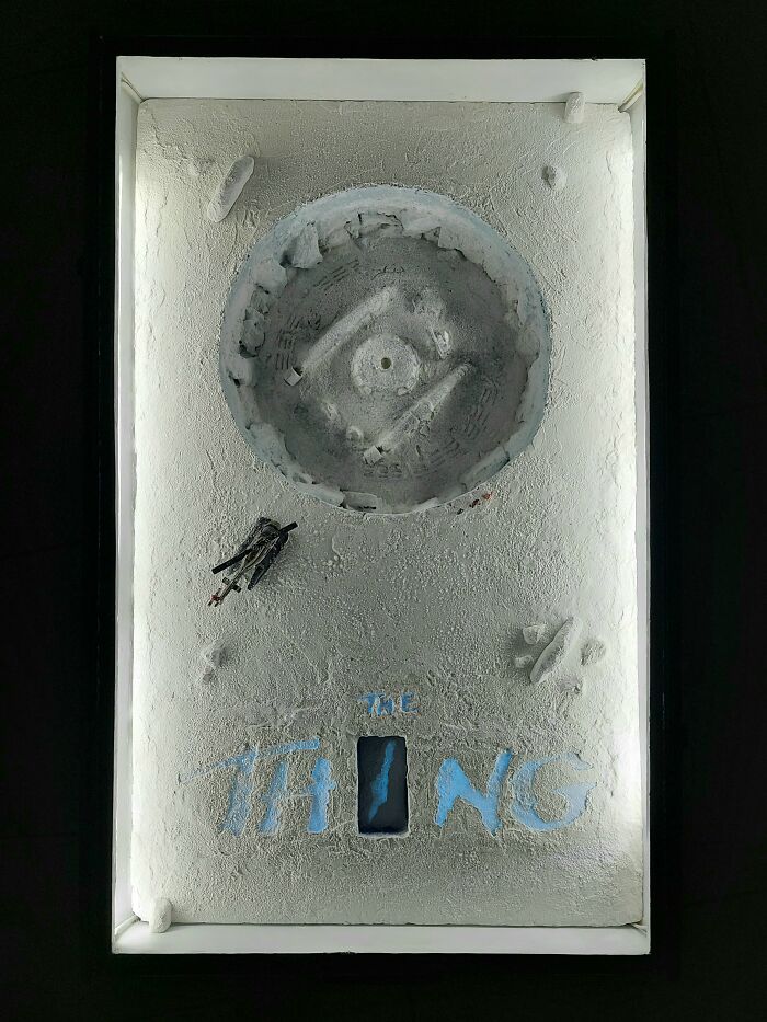 To Celebrate The 40th Anniversary Of "The Thing", I Have Made The "Crash Site Coffee Table" (7 Pics)