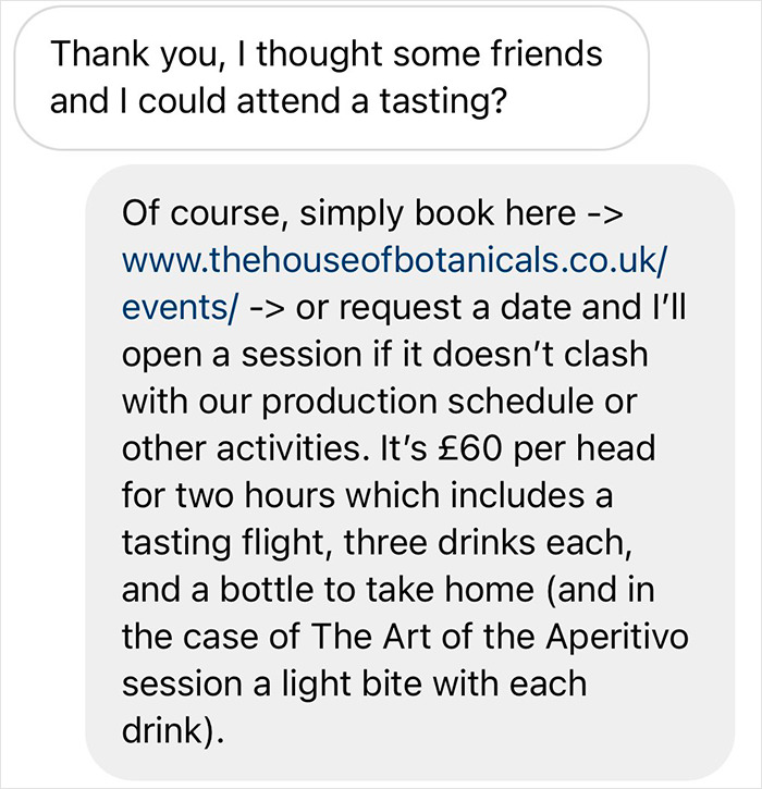 Entitled Man Requests Gin For Free But Is Put In His Place By This Sarcastic Distillery Manager