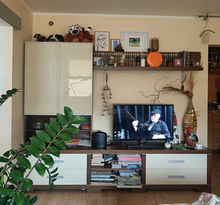 I Love This Shelf Combo In My Lounge Room