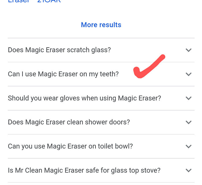 Magic Erase For.....teeth???