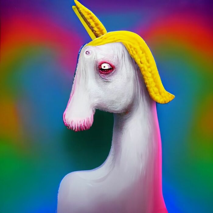 I Use An Ai To Create More Than 100 Unreal Unicorns Pics In Diff Styles - Like - As You Please