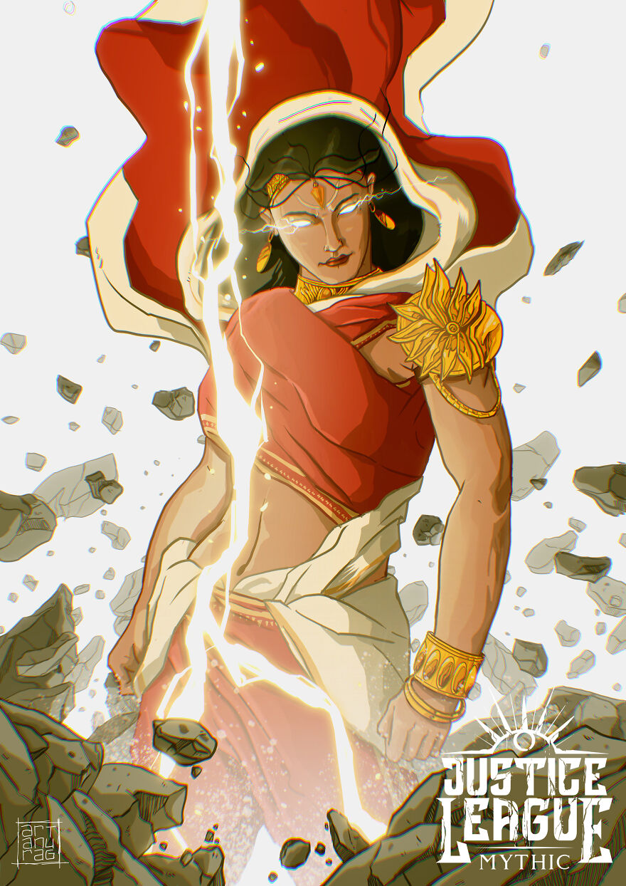 I Reimagined The Justice League In An Indian Mythological Setting I Reimagined The Justice League In An Indian Mythological Setting