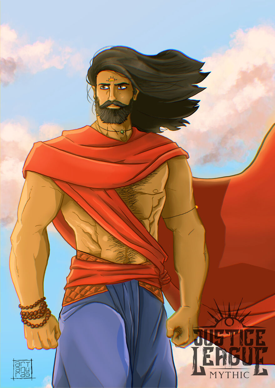 I Reimagined The Justice League In An Indian Mythological Setting