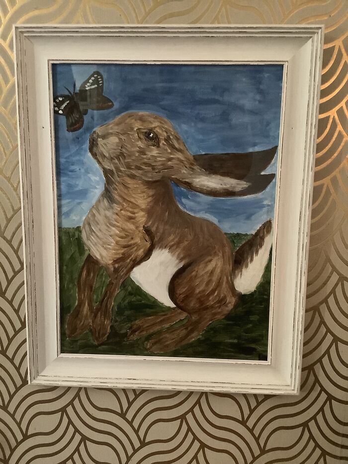 My Hare Painting