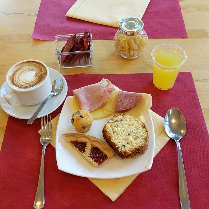 My Breakfast While Visiting Rome A Couple Years Ago