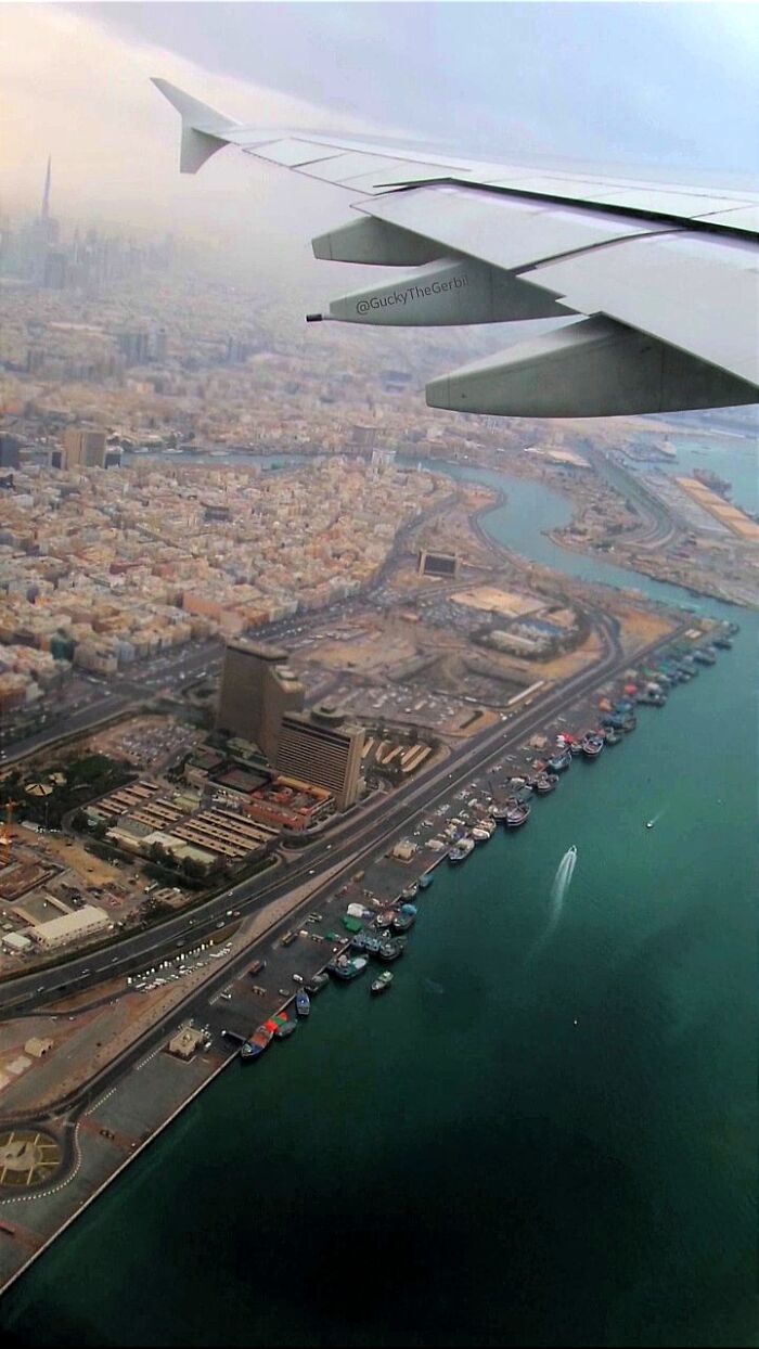 Small Part Of Dubai Coast From Above
