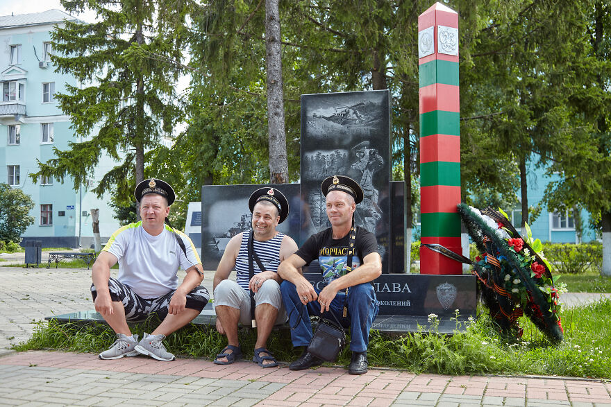 Celebration Of The Russian Navy 2022 In A Provincial Town.