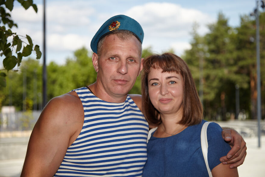 Celebration Of The Airborne Troops Of Russia In A Provincial Town