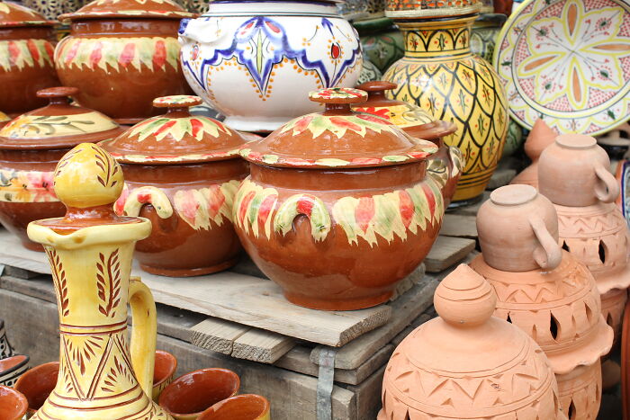 My Pictures Of Pottery Art In Morocco (4 Pics)