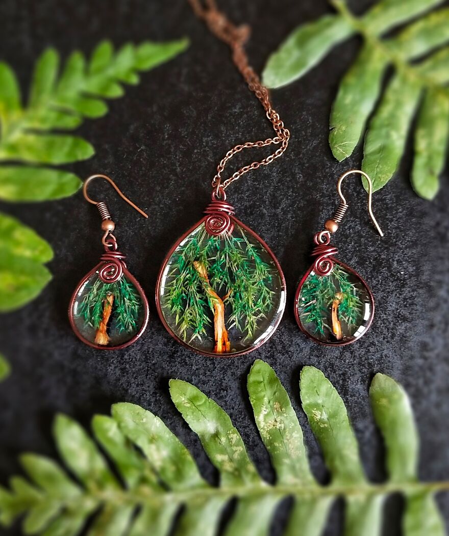 Willow Tree Jewelry Set