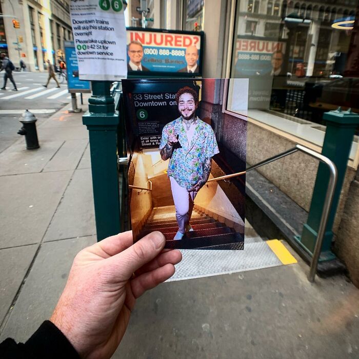 Post Malone, 2019, 33rd And Park Ave NYC. Taken By Rich Fury