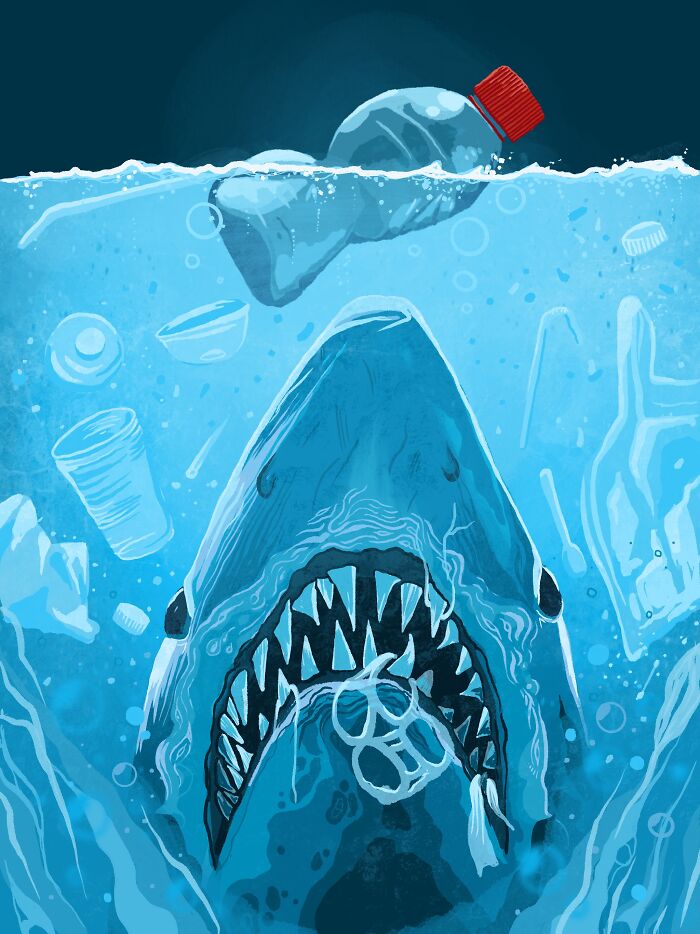 We Redesigned Posters Of Iconic Movies To Raise Awareness Of The Plastic Pollution In Our Oceans (10 Pics) We Redesigned Posters Of Iconic Movies To Raise Awareness Of The Plastic Pollution In Our Oceans (10 Pics)