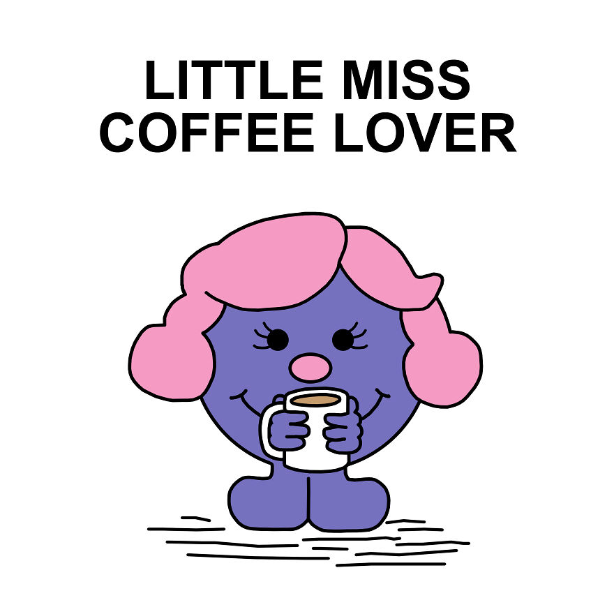 Little Miss And Mr. Men: 32 Illustrations By Me