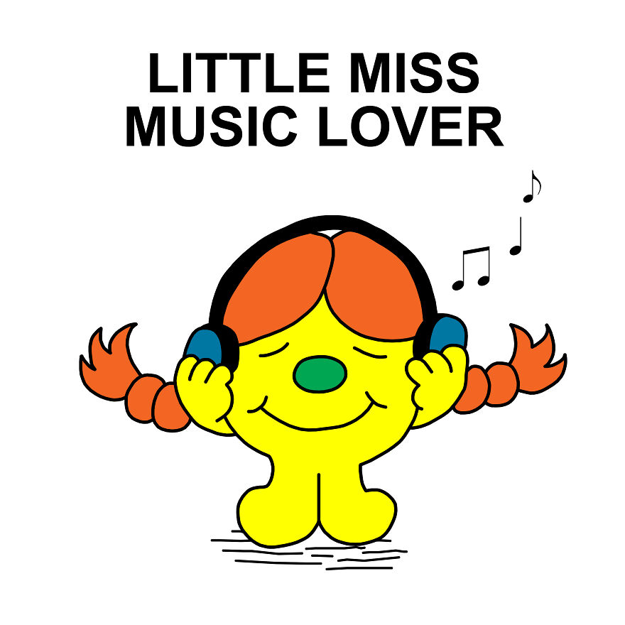 Little Miss And Mr. Men: 32 Illustrations By Me