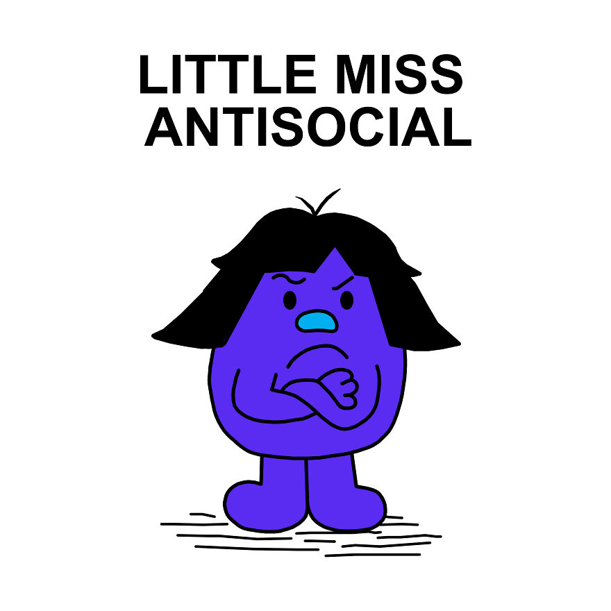 Little Miss And Mr. Men: 32 Illustrations By Me