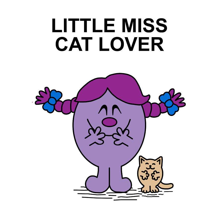 Little Miss And Mr. Men: 32 Illustrations By Me
