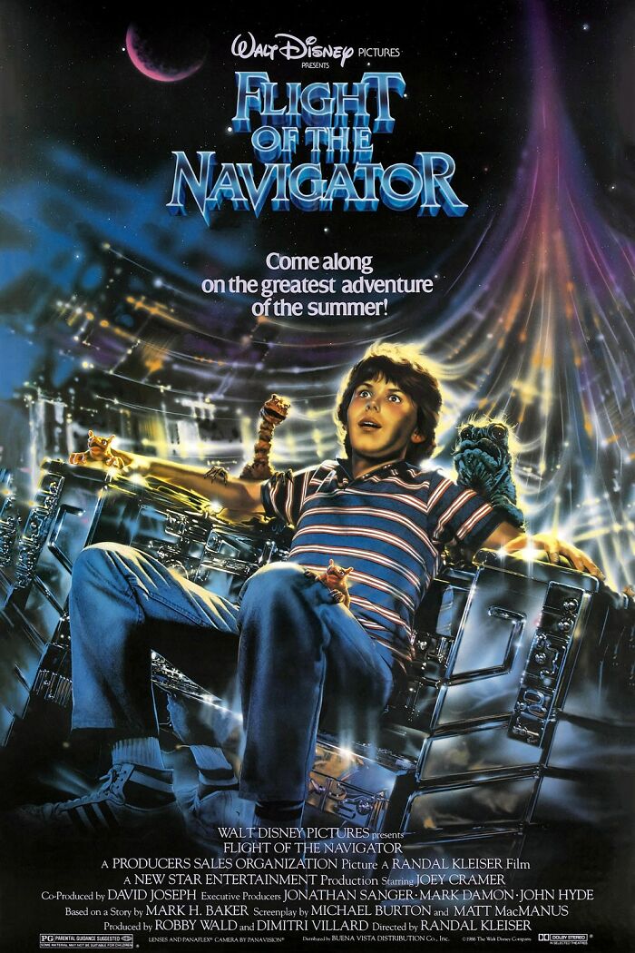 El Vuelo Del Navegante (1986)