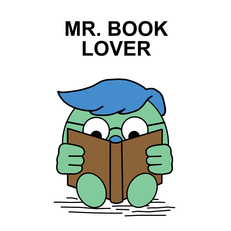 Little Miss And Mr. Men: 32 Illustrations By Me