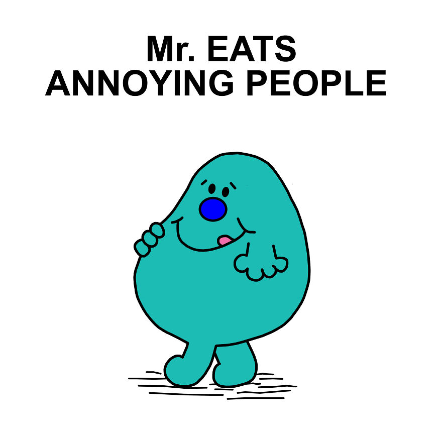 Little Miss And Mr. Men: 32 Illustrations By Me