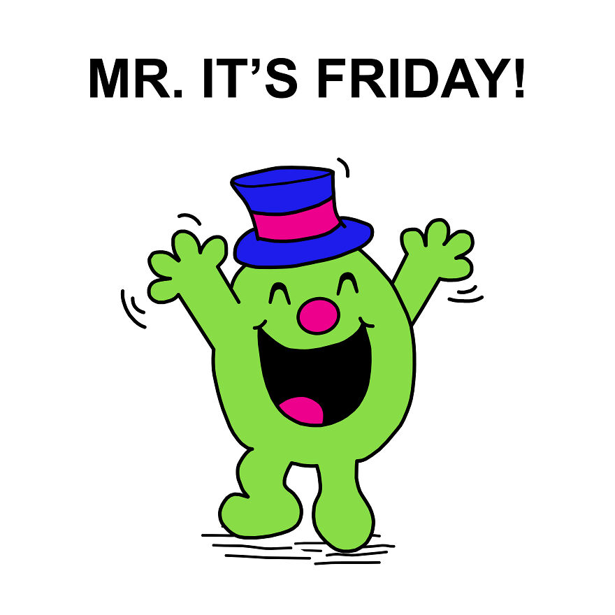 Little Miss And Mr. Men: 32 Illustrations By Me