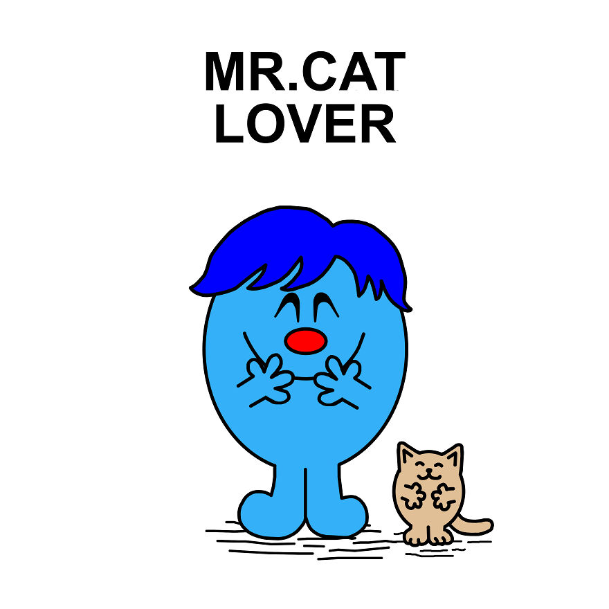 Little Miss And Mr. Men: 32 Illustrations By Me