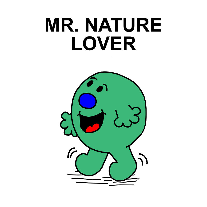 Little Miss And Mr. Men: 32 Illustrations By Me