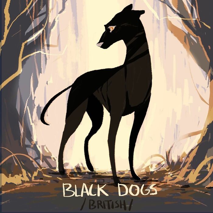 Perros negros (británicos)