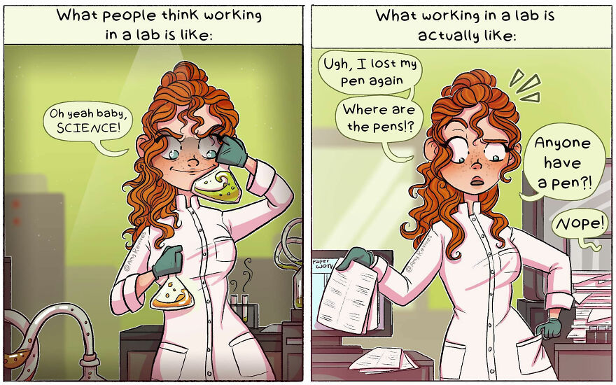 New Comics By A Medical Student Who Never Had The Guts To Become A Comic Artist, But Finally Dared To