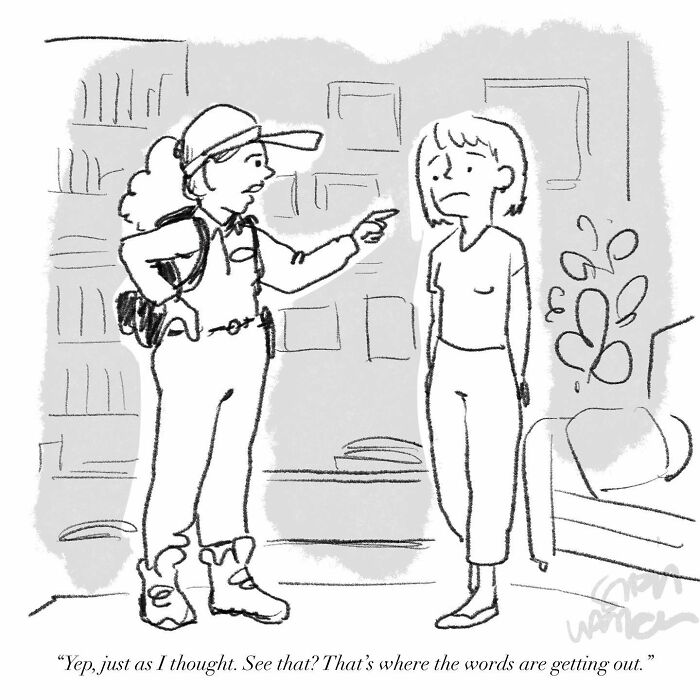 55 Clever And Witty One-Panel Comics By New Yorker Cartoonist, Sofia ...