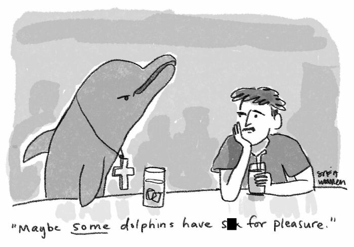 New Yorker Cartoonist Draws Hilariously Clever Comics