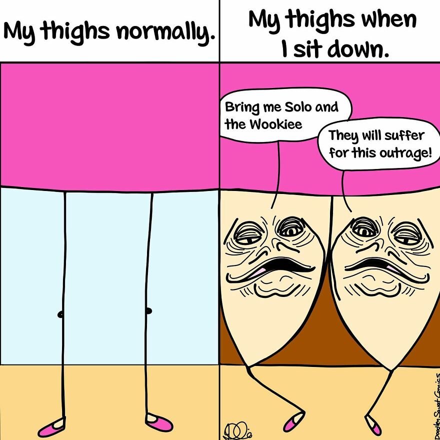 New Witty Comics From The Australian Artist That Every Woman Can Relate To