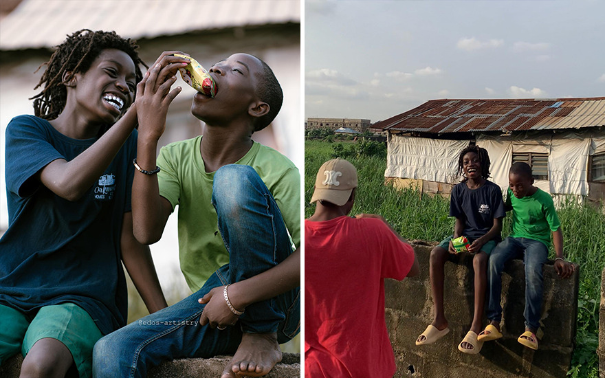 Nigerian Photographer Reveals Behind The Scenes Of His Photos, Which Makes Them Even More Impressive(New Pics)