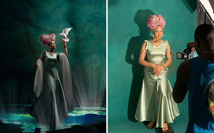 Nigerian Photographer Reveals Behind The Scenes Of His Photos, Which Makes Them Even More Impressive(New Pics)